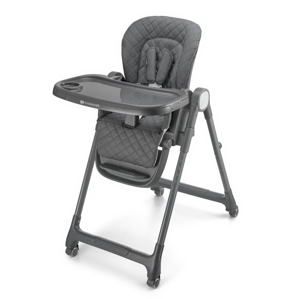 KINDERKRAFT Scaun de masa pentru copii Tulo Grey 3 in 1