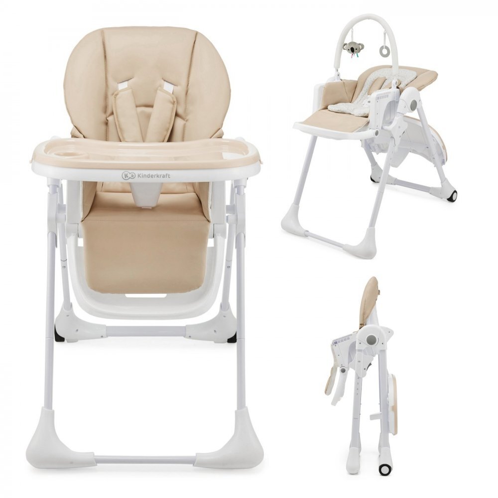KINDERKRAFT Scaun de masa pliabil Tummie beige