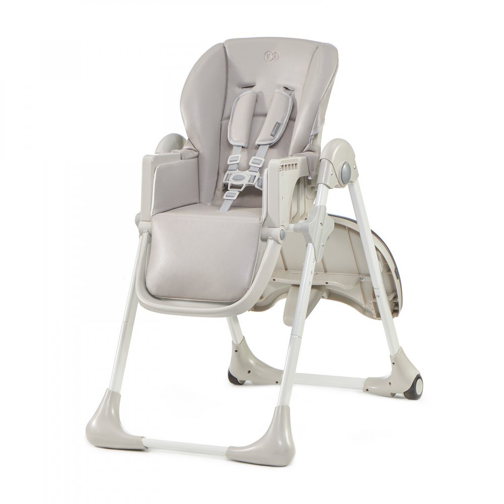 KINDERKRAFT Scaun de masa Yummy pliabil grey