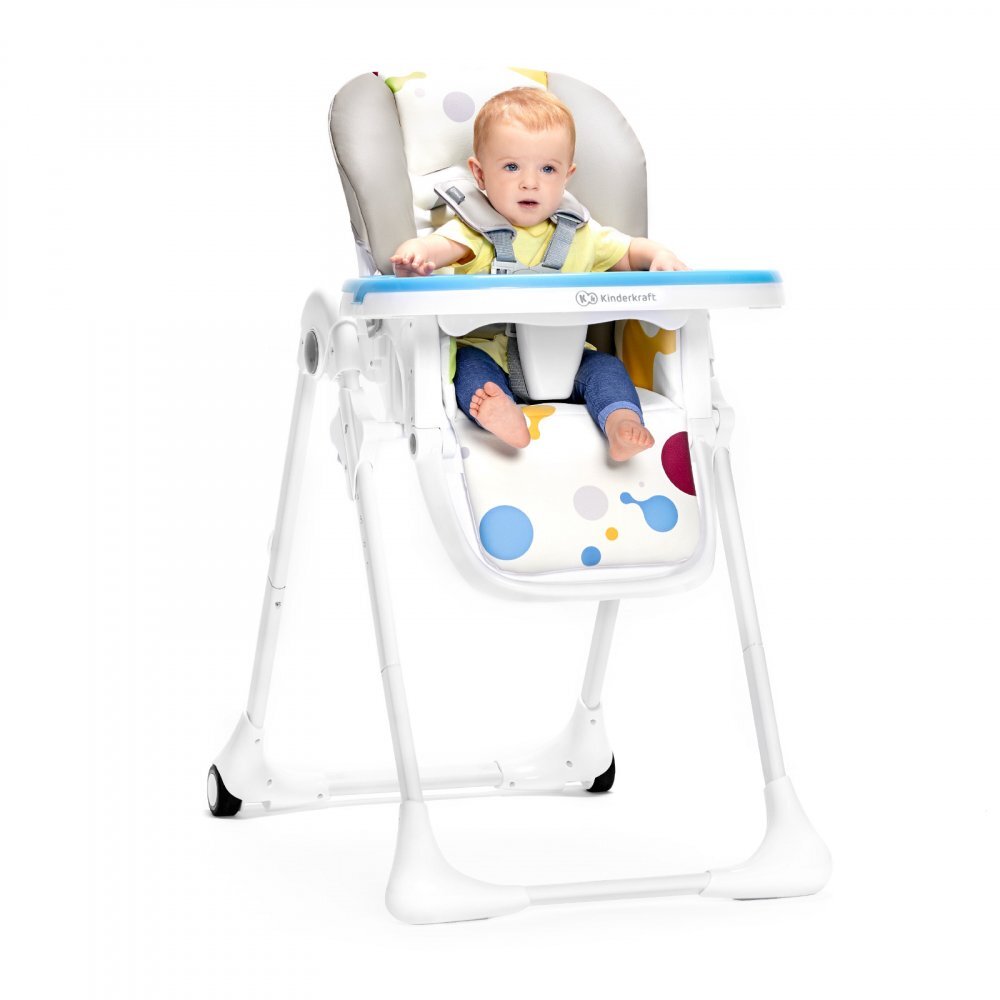 KINDERKRAFT Scaun de masa Yummy pliabil multicolor