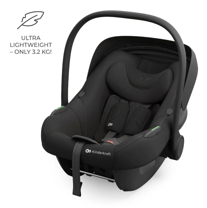 KINDERKRAFT Scoica auto I-Lite Black 40-87 cm I-size SPS tetiera reglabila