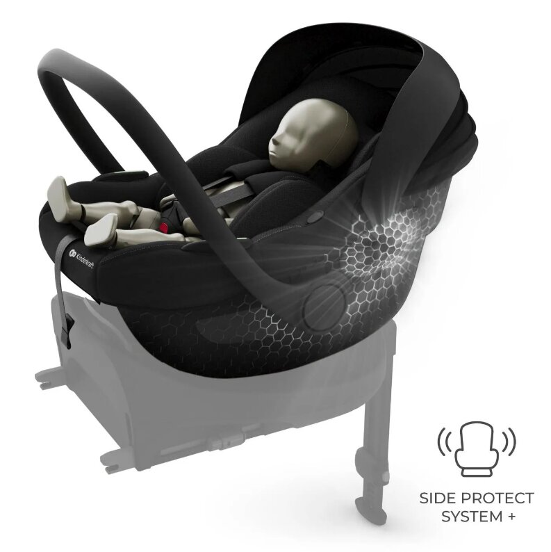 KINDERKRAFT Scoica auto I-Lite Black 40-87 cm I-size SPS tetiera reglabila