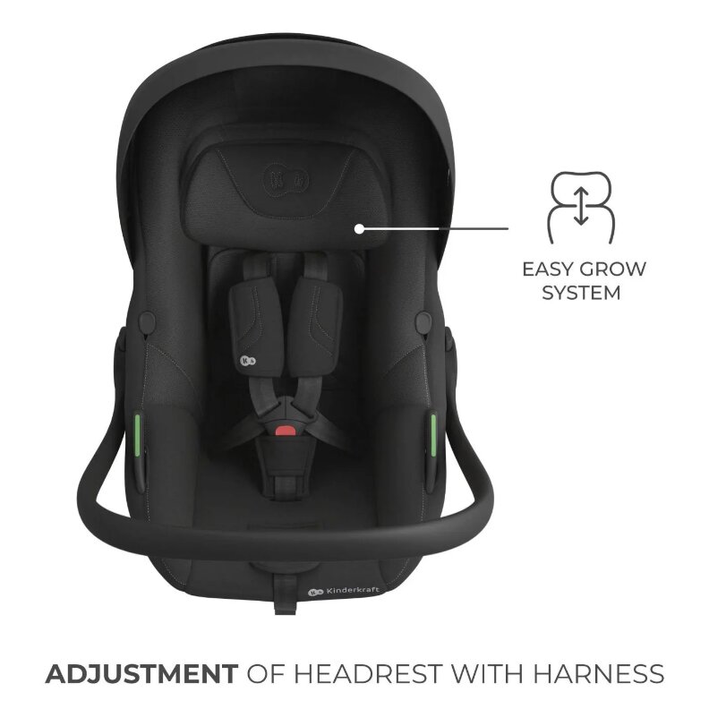 KINDERKRAFT Scoica auto I-Lite Black 40-87 cm I-size SPS tetiera reglabila