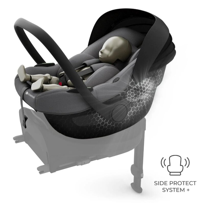 KINDERKRAFT Scoica auto I-Lite Grey 40-87 cm I-size SPS tetiera reglabila