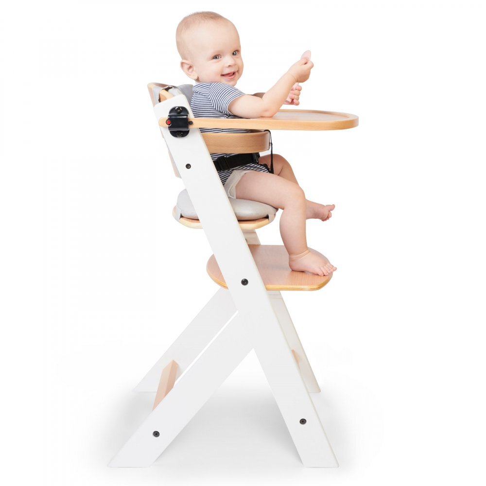 KINDERKRAFT Set de 2 perne pentru scaun de masa Enock Grey