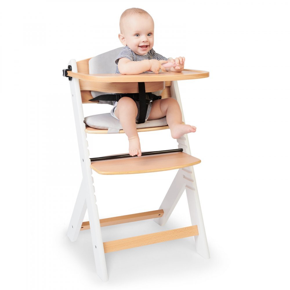 KINDERKRAFT Set de 2 perne pentru scaun de masa Enock Grey