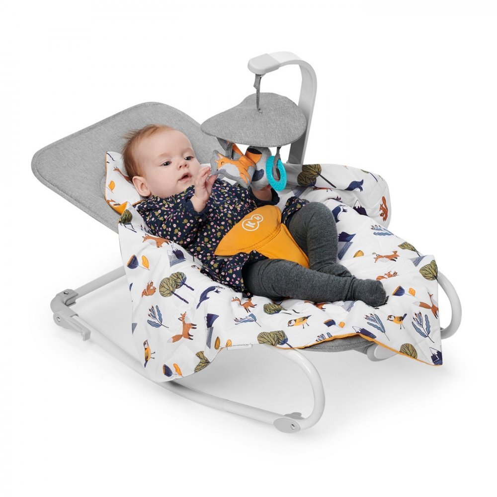 KINDERKRAFT Sezlong 3 in 1 Felio 2 forest yellow