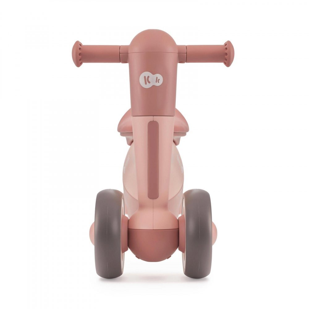 KINDERKRAFT Tricicleta copii de echilibru Minibi candy pink varsta 1- 3 ani inaltimea de la sol la sa 24-27 cm Roti spuma EVA cadru PP limitarea unghiului de viraj al ghidonului