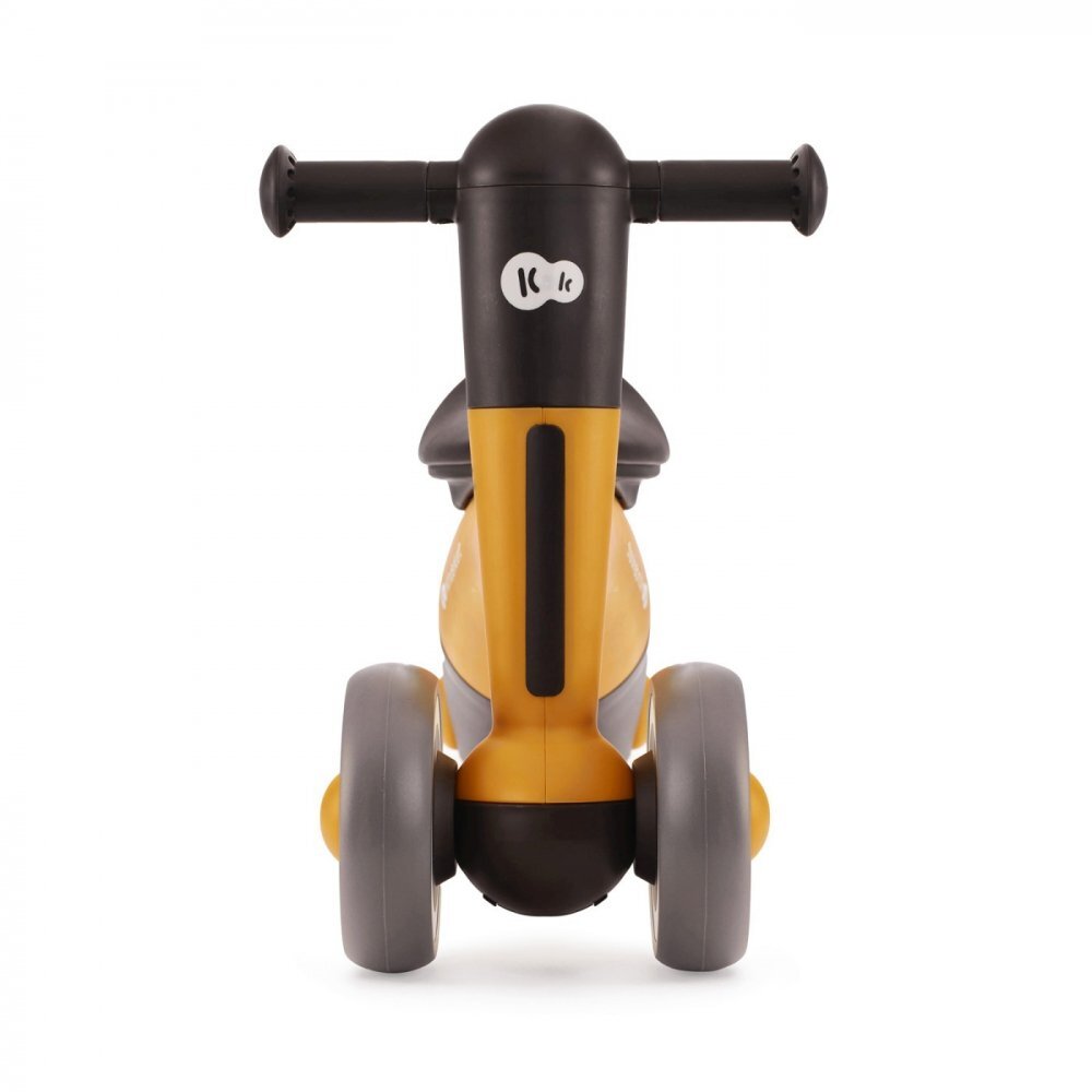 KINDERKRAFT Tricicleta copii de echilibru Minibi honey yellow varsta 1- 3 ani inaltimea de la sol la sa 24-27 cm Roti spuma EVA cadru PP limitarea unghiului de viraj al ghidonului