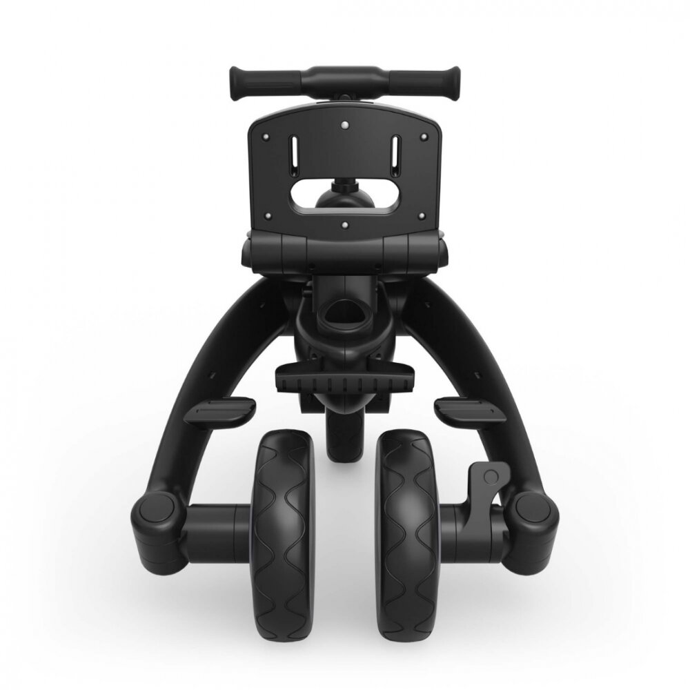KINDERKRAFT Tricicleta pentru copii Jazz 3 Gri pliabila scaun rotativ spatar reglabil maner ajustabil