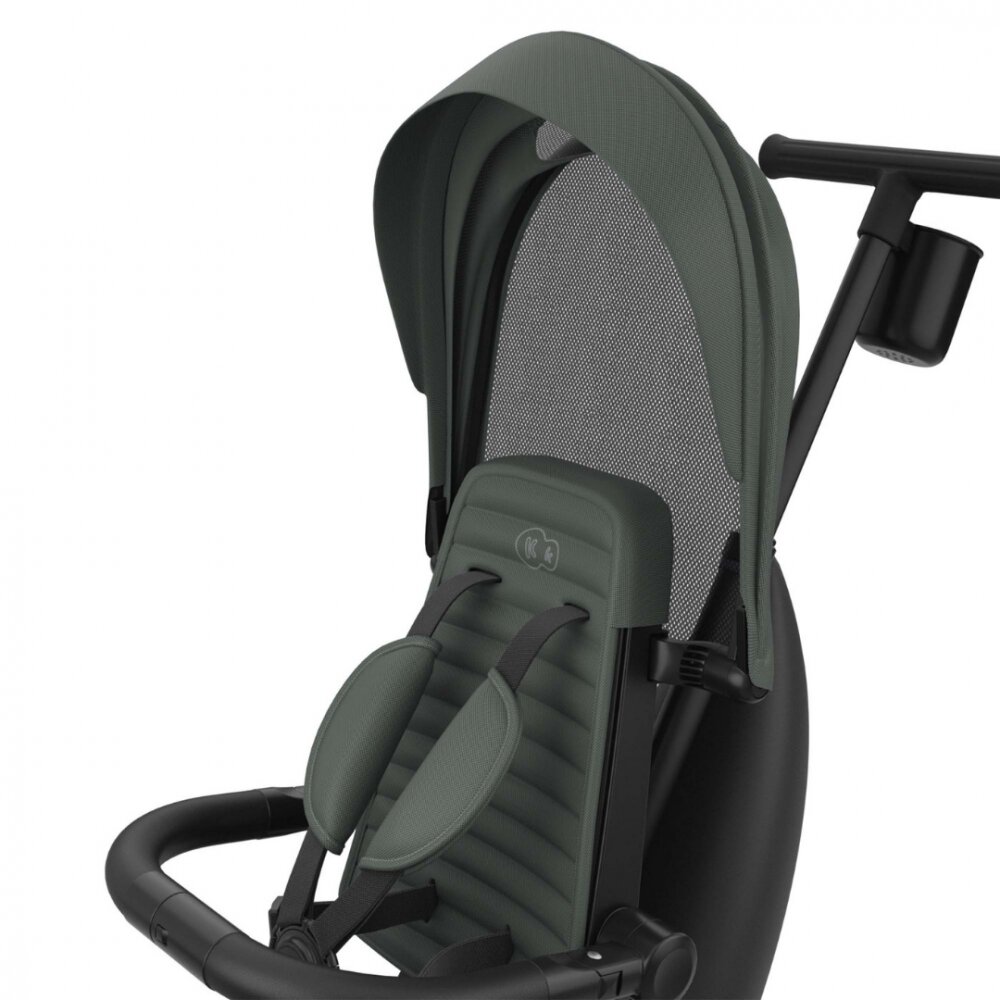KINDERKRAFT Tricicleta pentru copii Jazz 3 Verde pliabila scaun rotativ spatar reglabil maner ajustabil