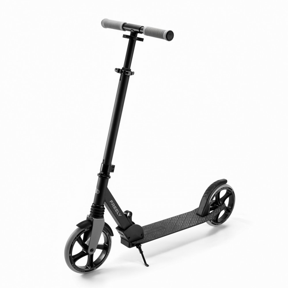 KINDERKRAFT Trotineta pliabila Freely Black cu ghidon reglabil cric greutate admisa 100 kg