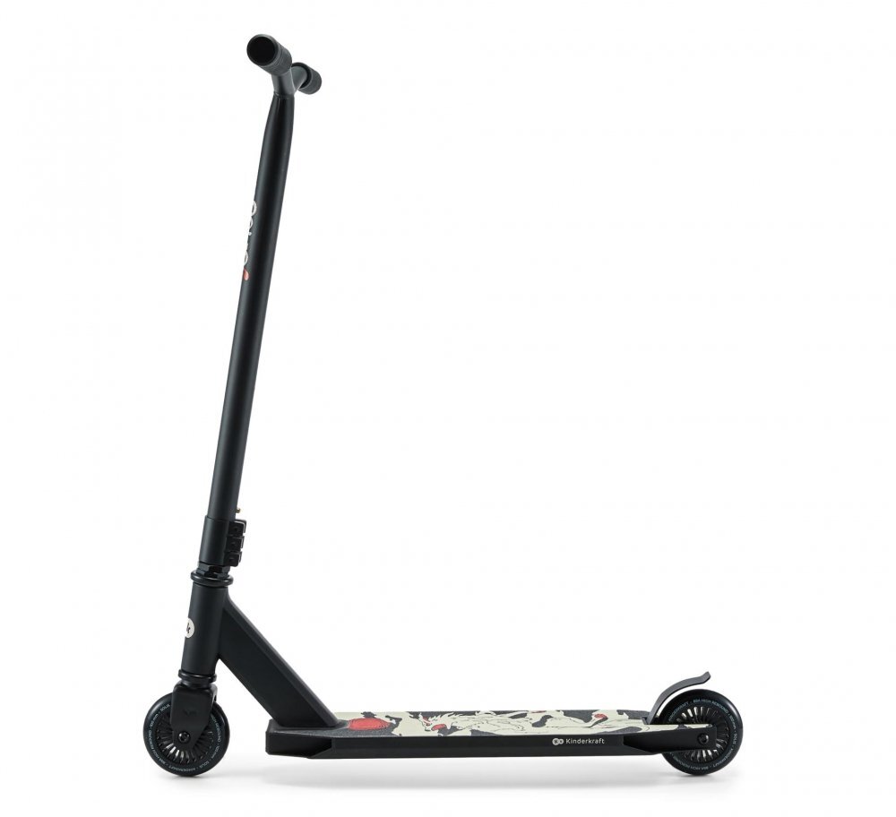 KINDERKRAFT Trotineta Solis Black greutate admisa 100 kg roti PU rulmenti ABEC-9