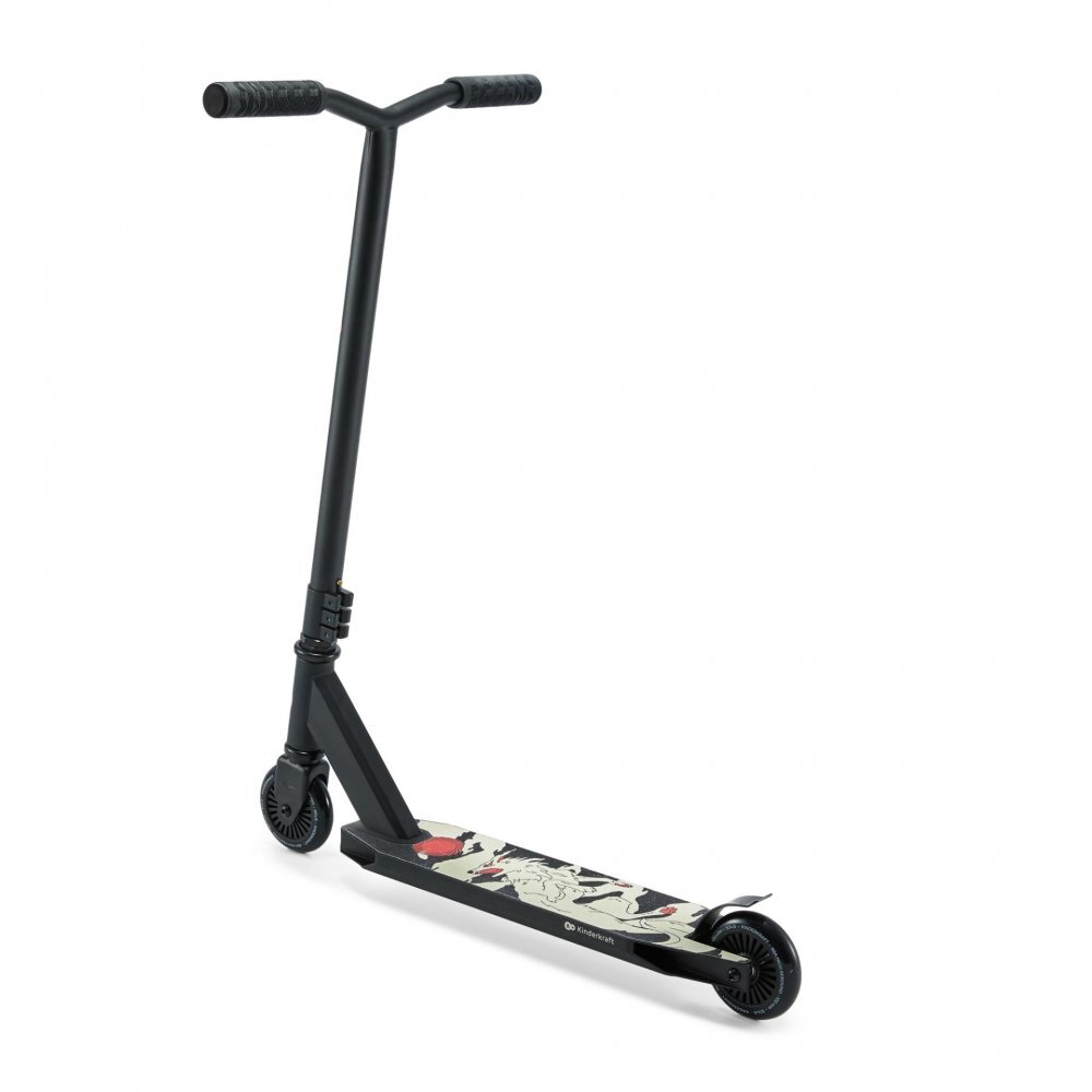 KINDERKRAFT Trotineta Solis Black greutate admisa 100 kg roti PU rulmenti ABEC-9