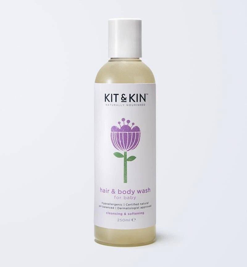 Kit and Kin Sampon si gel de dus pentru copii 250ml