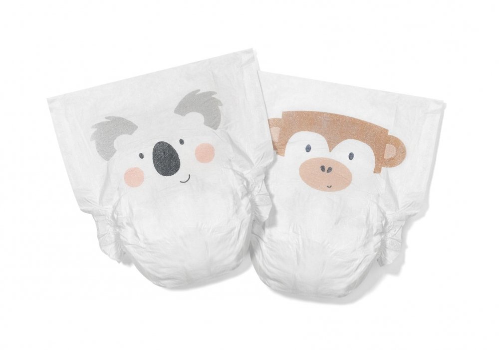 Kit and Kin Scutece Hipoalergenice Eco KitKin 112 buc Marimea 5