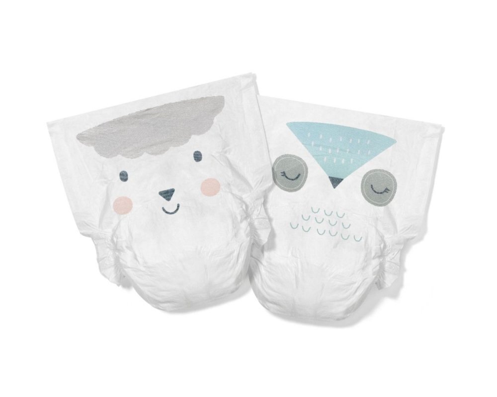 Kit and Kin Scutece Hipoalergenice Eco KitKin marime 1 2-5 kg 152 buc
