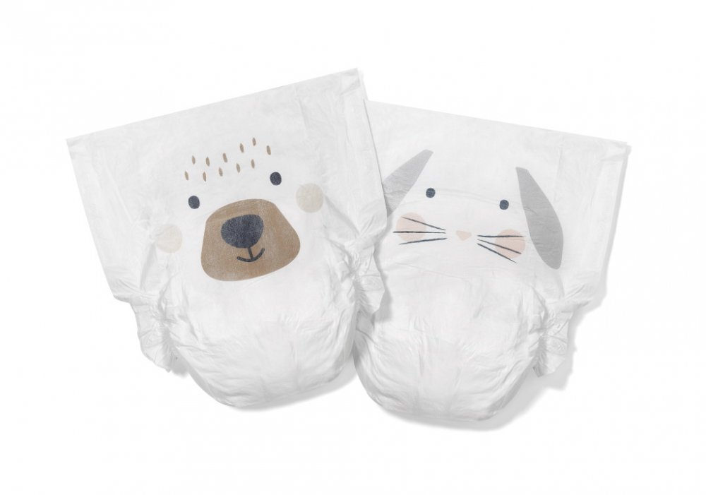 Kit and Kin Scutece hipoalergenice Eco KitKin marimea 3 6-10 kg 32 buc