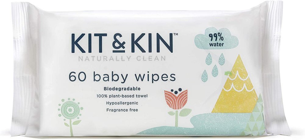 Kit and Kin Servetele umede biodegradabile KitKin