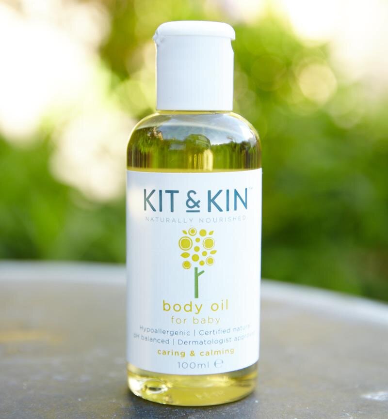 Kit and Kin Ulei natural KitKin pentru masaj bebelusi 100ml