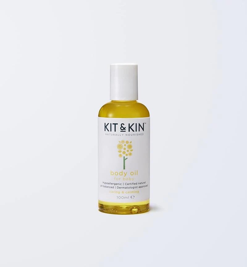 Kit and Kin Ulei natural KitKin pentru masaj bebelusi 100ml