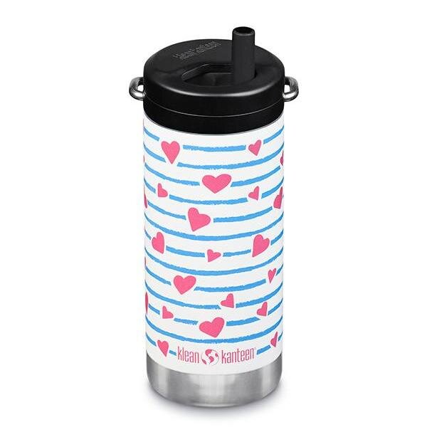 Klean Kanteen Sticla termica TK Wide Twist Cap 355 ml Heart Stripe