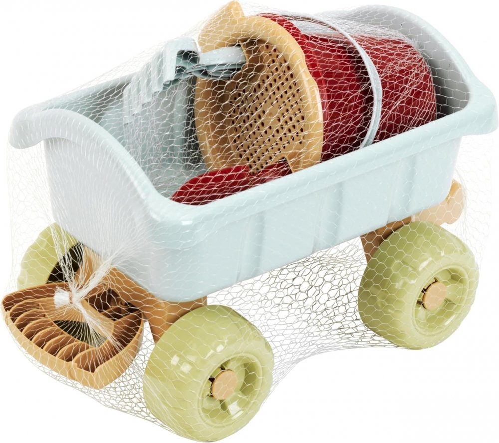 KLEIN Carucior cu maner si set galetusa