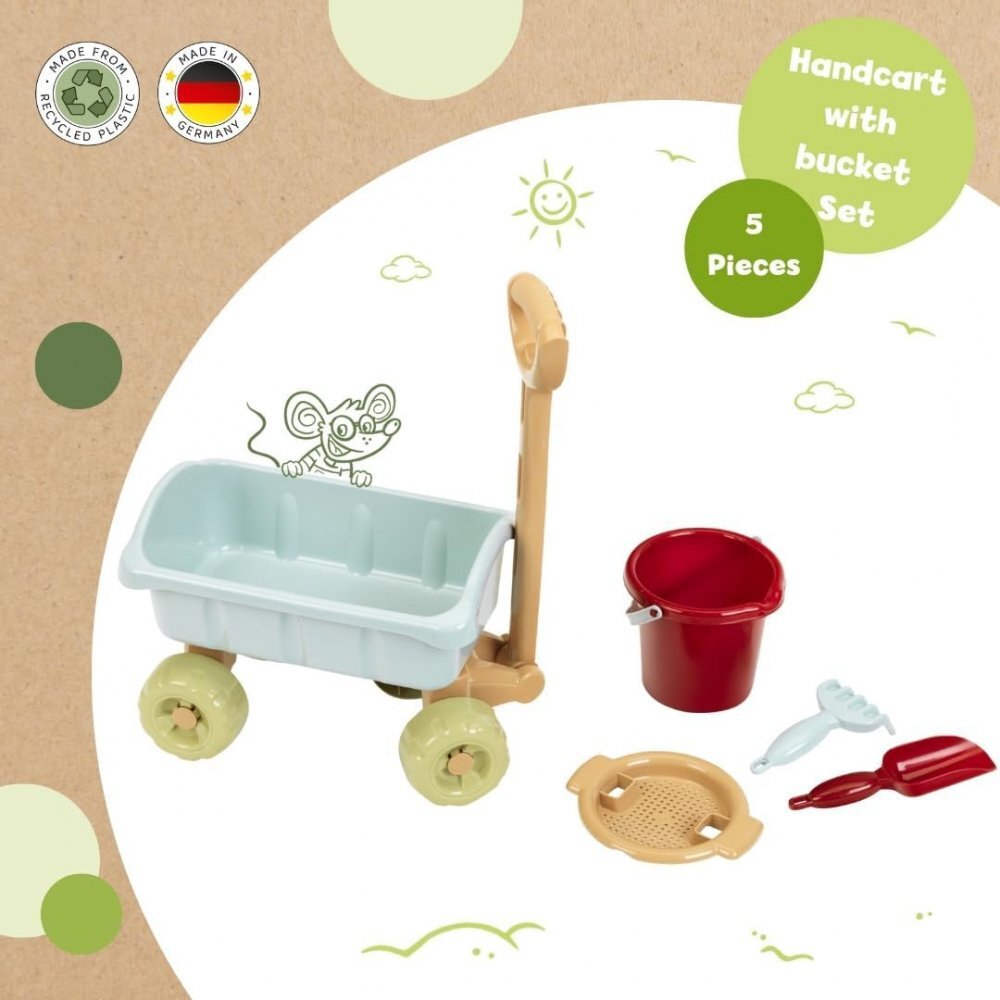 KLEIN Carucior cu maner si set galetusa