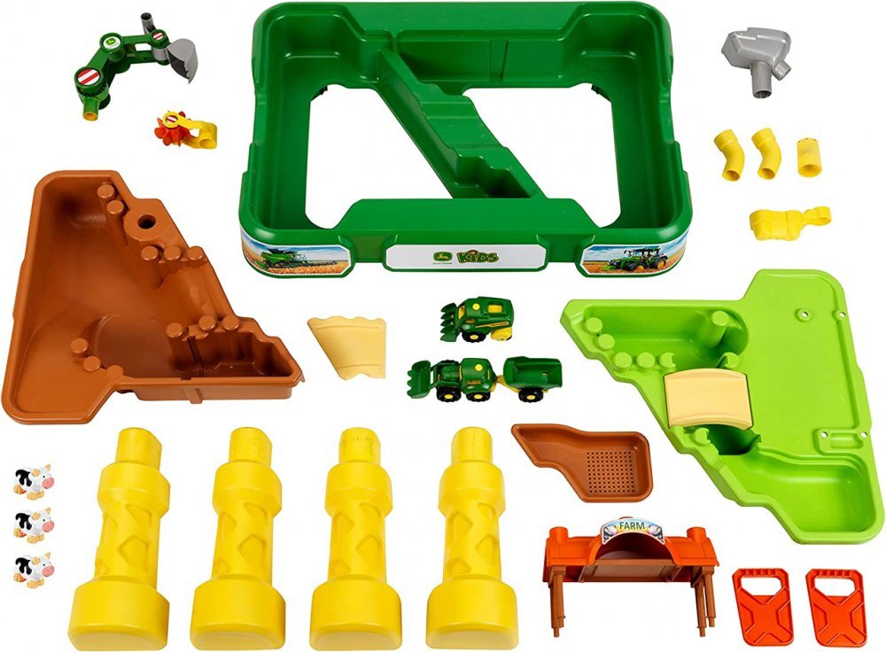 KLEIN Masuta de joaca cu apa si nisip 2 in 1 Ferma John Deere