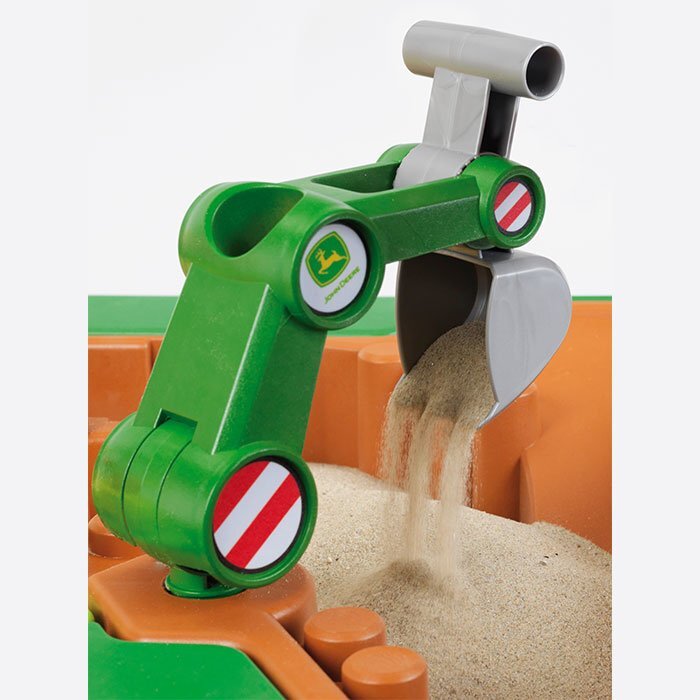 KLEIN Masuta de joaca cu apa si nisip 2 in 1 Ferma John Deere