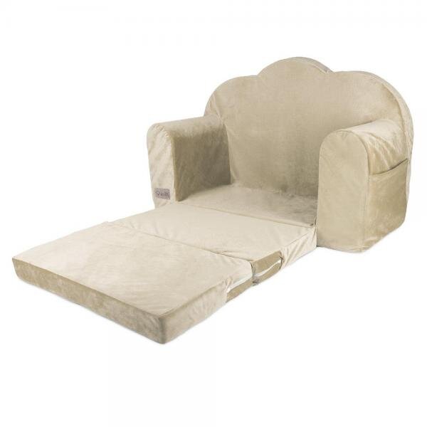 Klups Canapea extensibila catifea beige V110