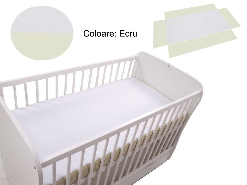 Klups Cearceaf fara elastic Ecru 120x60