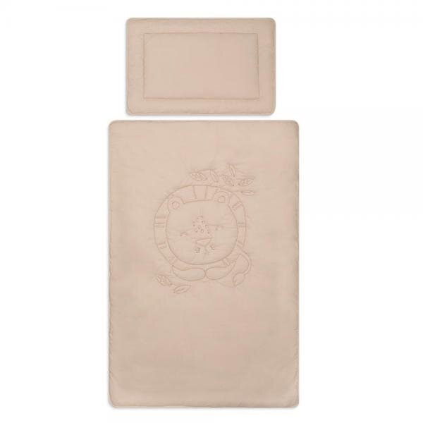 Klups Lenjerie pat 2 piese cu umplutura Animals and Love Lion A002
