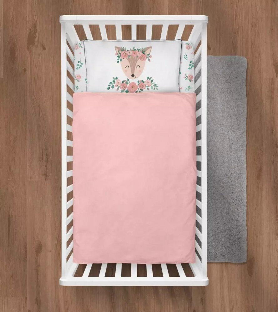 Klups Lenjerie pat 2 piese Nature and Love Rose N001-C4