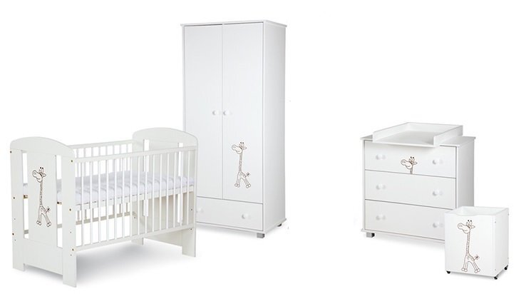 Klups Mobilier Camera Copii Si Bebelusi Safari Alb