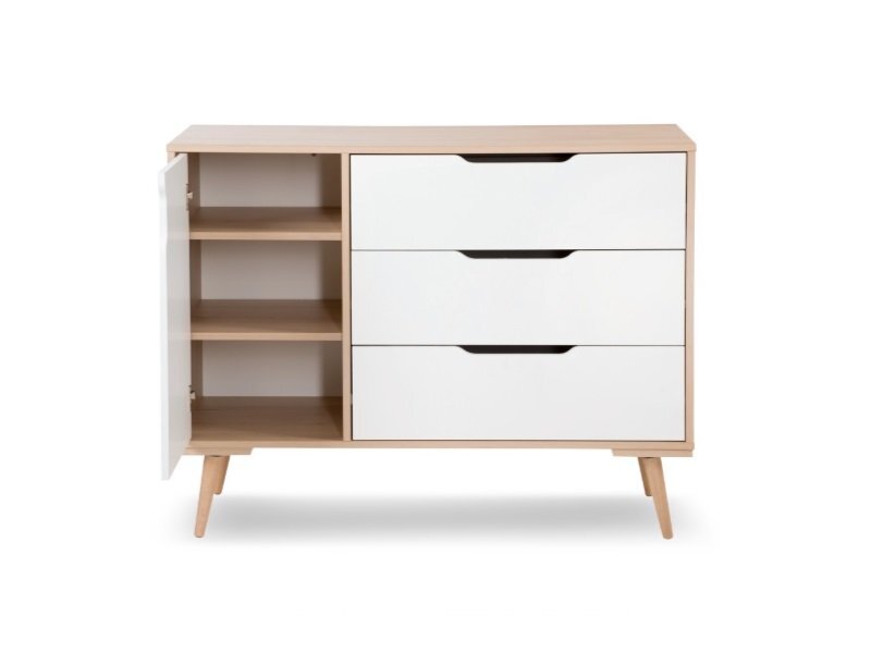 Klups Mobilier camera copii si bebelusi Sofie alb natur