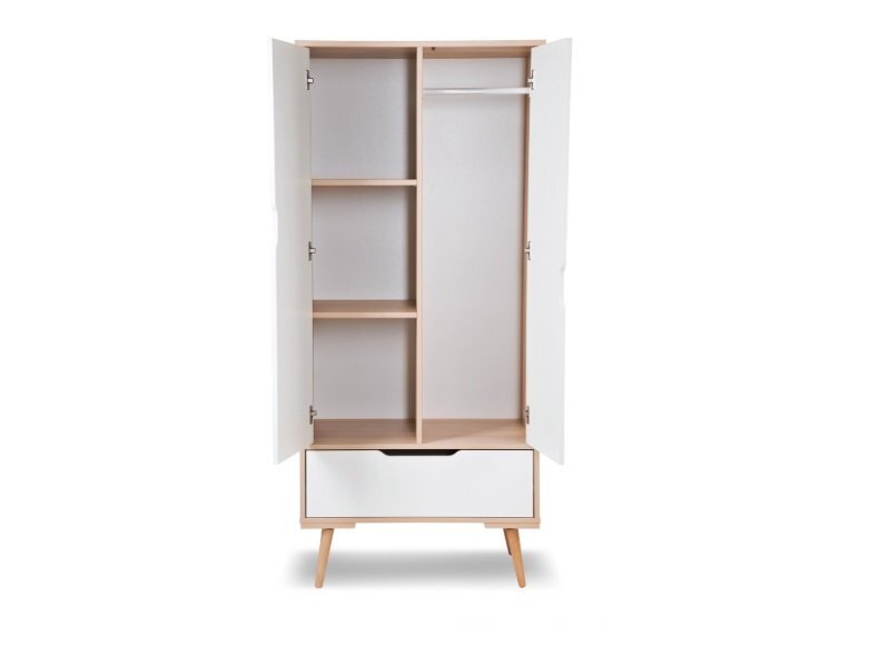 Klups Mobilier camera copii si bebelusi Sofie alb natur