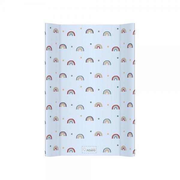 Klups Saltea de infasat bebe cu intaritura 70x475 Rainbow Blue 403