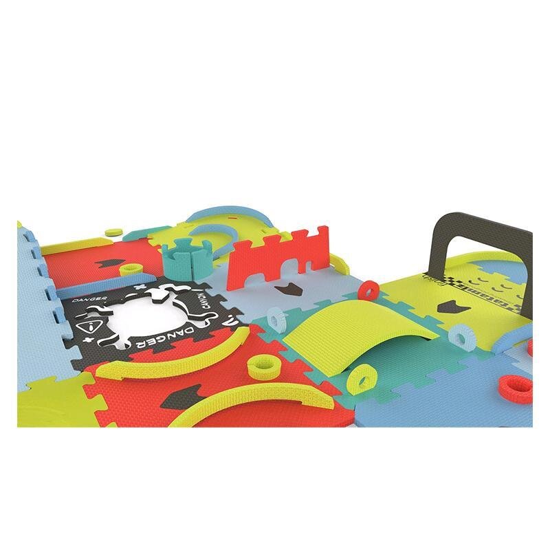 KNORRTOYS Covor puzzle din spuma Ralley Biz 87 piese