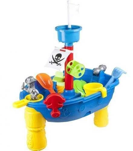 KNORRTOYS Masuta de joaca pentru apa si nisip Corabia Piratilor