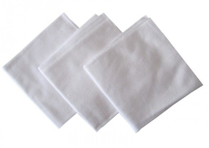 Kreis Design Scutece multifunctionale albe 90x90 cm 2set Kreis