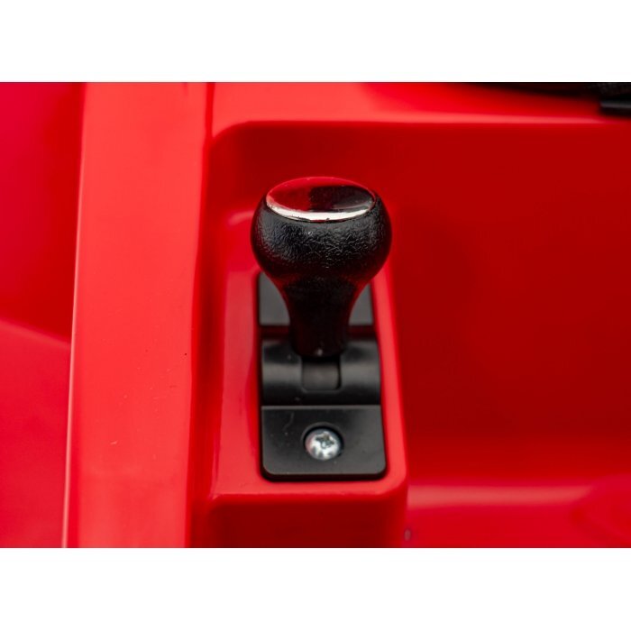 Lamborghini Masinuta electrica pentru copii Invencible rosu 140W cu telecomanda sunete lumini panou audio scaun piele si roti din spuma Eva