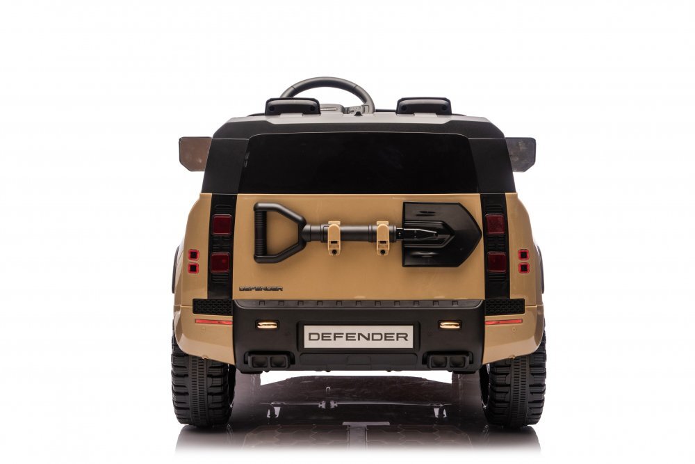 LAND ROVER Masinuta electrica pentru 2 copii Defender OCTA cu licentatelecomanda 2.4Gmotoare 2x200wacumulator 24Vdeschidere usilumini ledslow startsuspensiigreutate admisa 50 kg