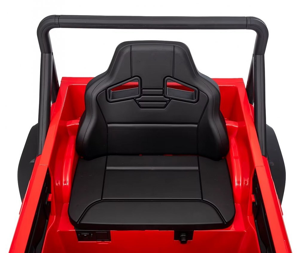 LAND ROVER Masinuta electrica pentru copii cu licenta Defender 110SVX 4x4 Concept cu Telecomanda 2.4GScaun din piele Acumulator 12V7Ah4 motoarex35wCentura de sigurantaSlow StartAfisaj baterieLumini LEDOglinzi
