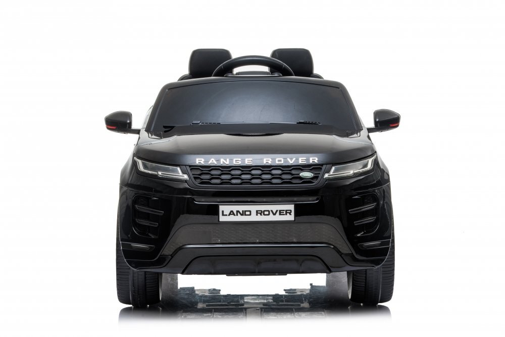 LAND ROVER Masinuta electrica pentru copii Nichiduta Range Rover Black 12V 70W cu scaun piele si roti EVA centuri siguranta mufa mp3 slot usb functie slow start telecomanda