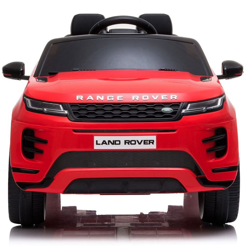 LAND ROVER Masinuta electrica pentru copii Nichiduta Range Rover Red 12V 70W cu scaun piele si roti EVA centuri siguranta mufa mp3 slot usb functie slow start telecomanda