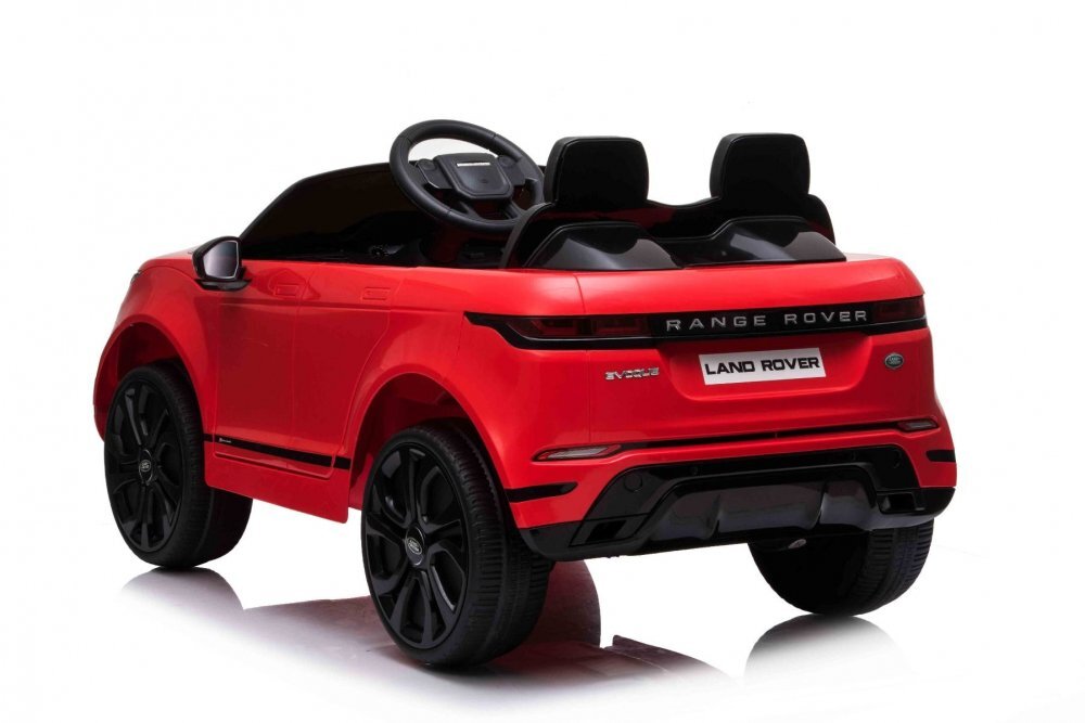 LAND ROVER Masinuta electrica pentru copii Nichiduta Range Rover Red 12V 70W cu scaun piele si roti EVA centuri siguranta mufa mp3 slot usb functie slow start telecomanda