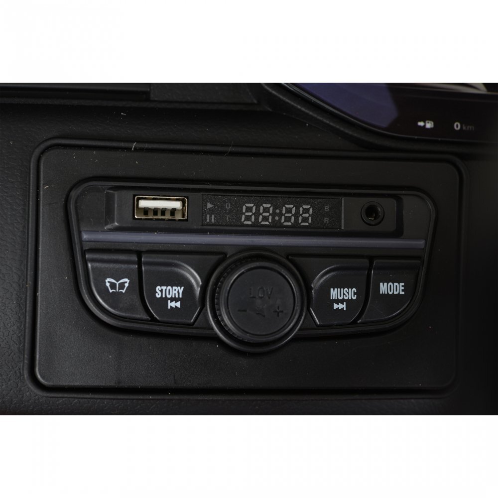 LAND ROVER Masinuta electrica pentru copii Range Rover Painted Grey 24V 480W cu 2 locuri si echipare Premium panou audio lumini roti din spuma Eva Oglinzi retrovizoare si scaun din piele