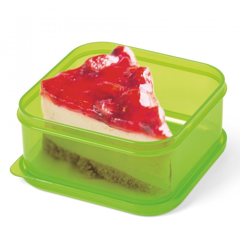 Lebez Set 4 caserole pranz din tritan transparent