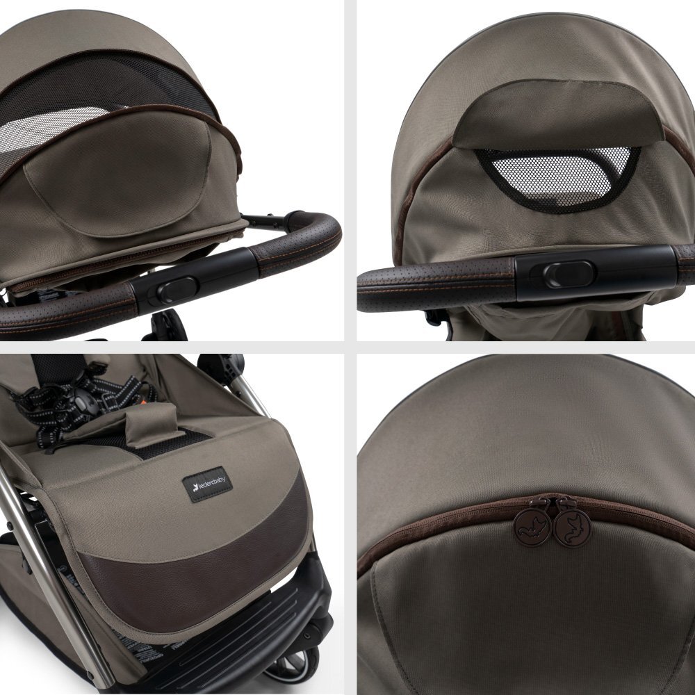 Leclerc Carucior Influencer Air Olive Green